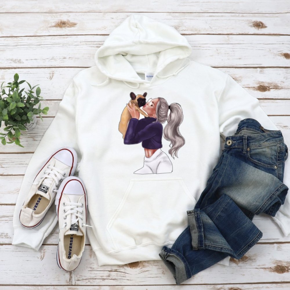 Dog Lover Girl Hoodie,